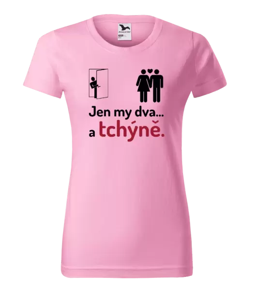 Dámské tričko Jen my dva a tchýně