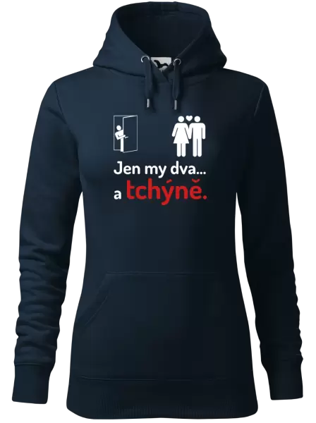 Dámská mikina Jen my dva a tchýně
