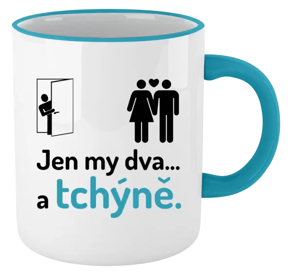 Hrnek Jen my dva a tchýně