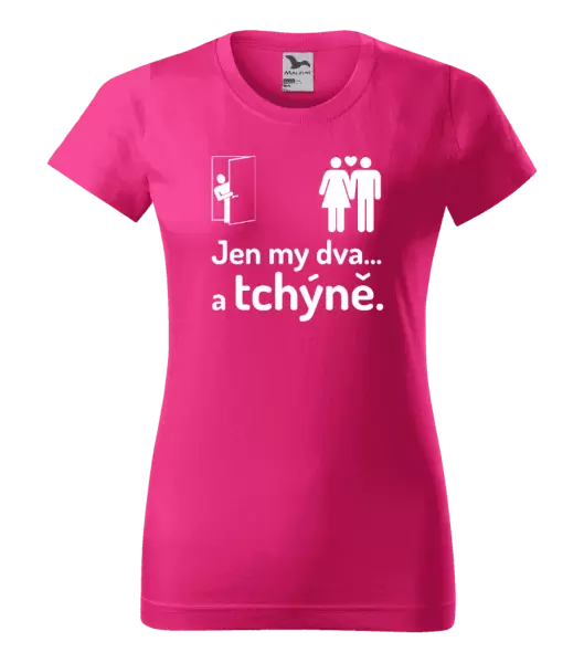 Dámské tričko Jen my dva a tchýně