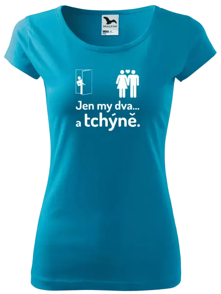 Dámské tričko Jen my dva a tchýně