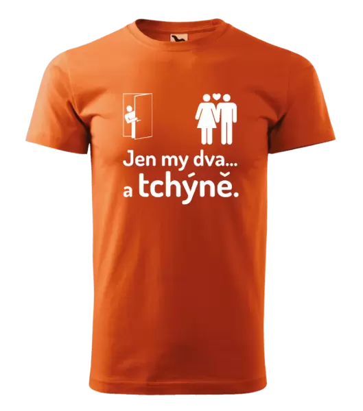 Pánské tričko Jen my dva a tchýně
