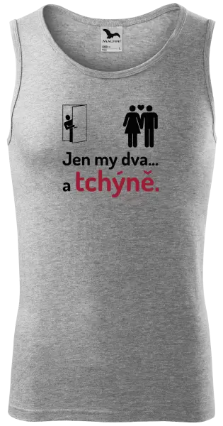 Pánské tílko Jen my dva a tchýně