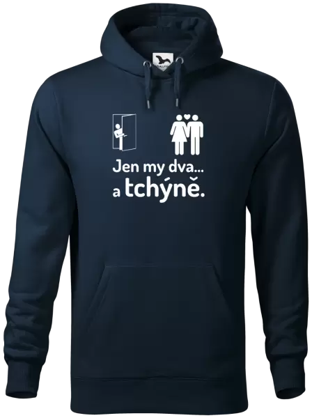 Pánská mikina Jen my dva a tchýně