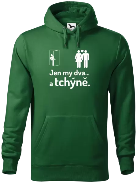 Pánská mikina Jen my dva a tchýně