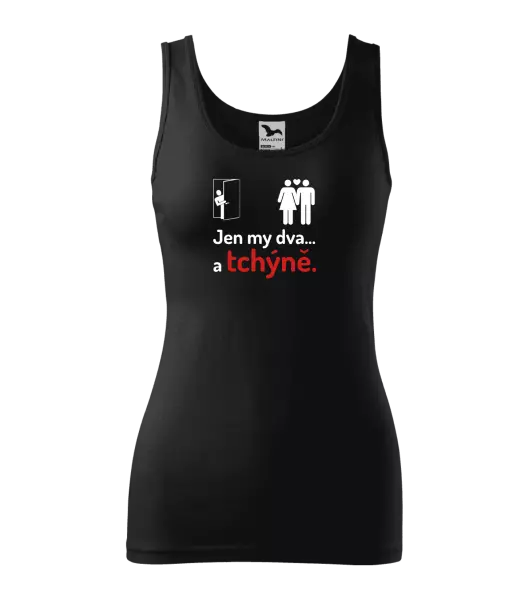 Dámské tílko Jen my dva a tchýně