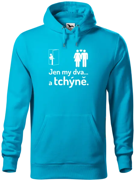 Pánská mikina Jen my dva a tchýně