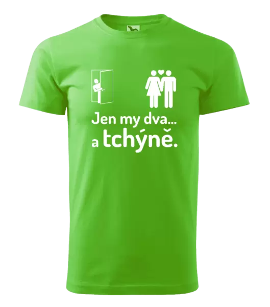 Pánské tričko Jen my dva a tchýně