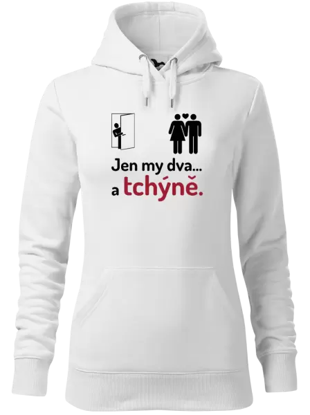 Dámská mikina Jen my dva a tchýně