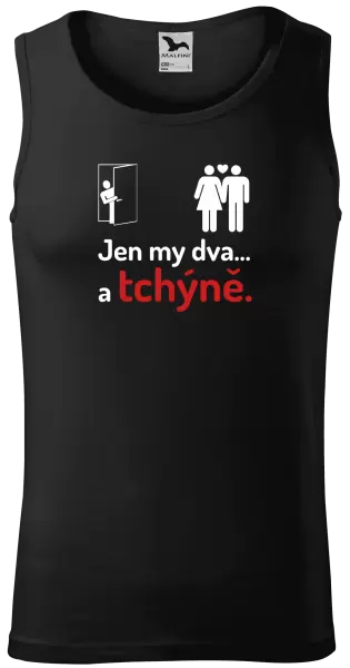 Pánské tílko Jen my dva a tchýně