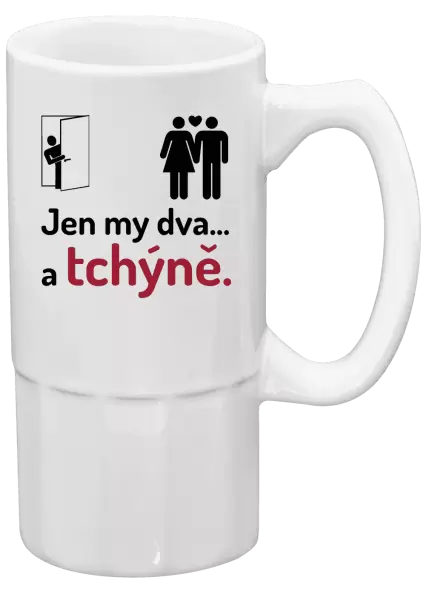 Půllitr Jen my dva a tchýně