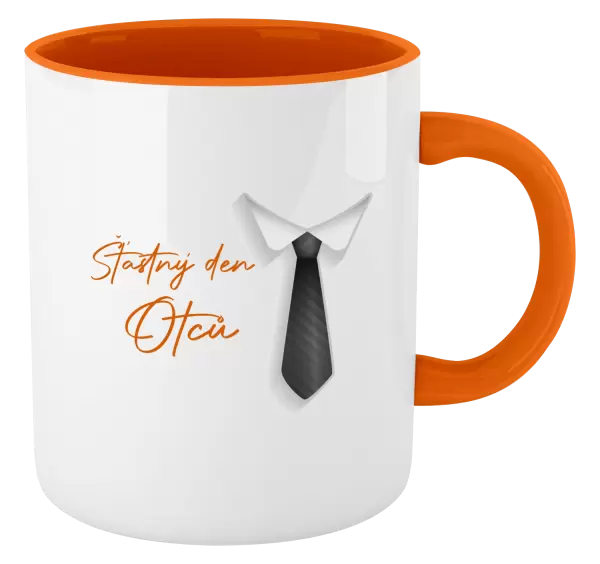 Hrnek Šťastný den otců - kravata