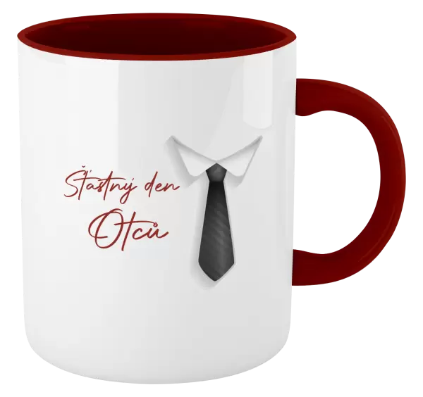 Hrnek Šťastný den otců - kravata