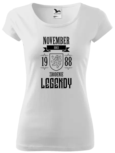 Dámske tričko Zrodenie legendy