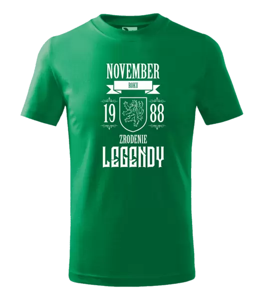 Detské tričko Zrodenie legendy