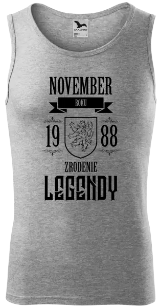 Pánske tielko Zrodenie legendy