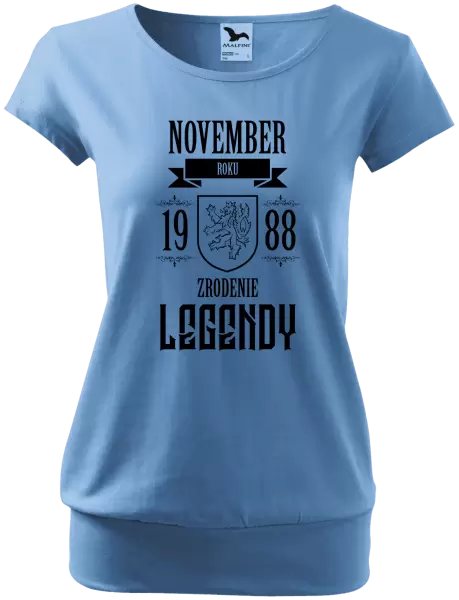 Dámske tričko Zrodenie legendy