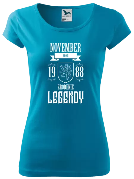 Dámske tričko Zrodenie legendy
