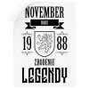 Samolepka Zrodenie legendy
