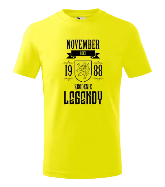 Detské tričko Zrodenie legendy