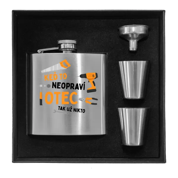 Ploskačka v krabičke Keď to neopraví otec, tak už nikto