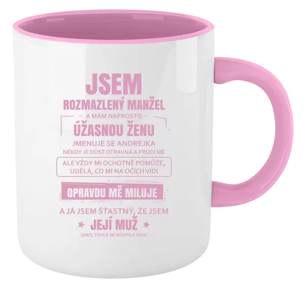 Hrnek Rozmazlený manžel