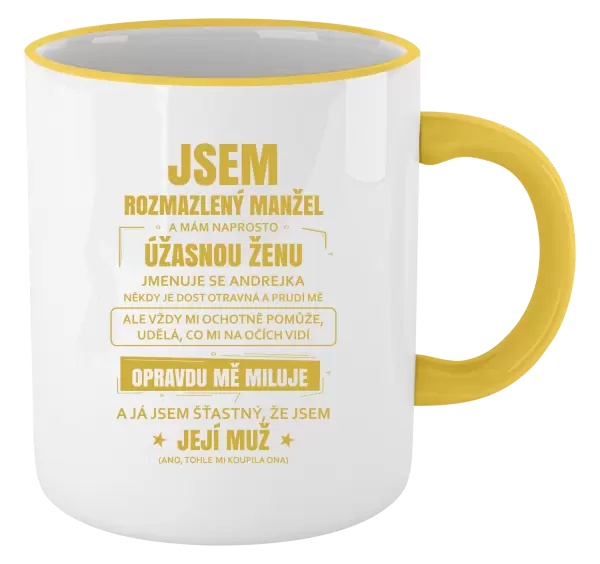 Hrnek Rozmazlený manžel