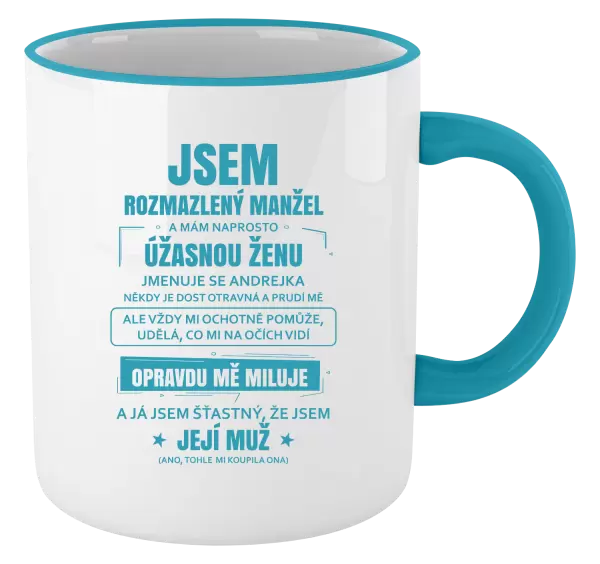Hrnek Rozmazlený manžel