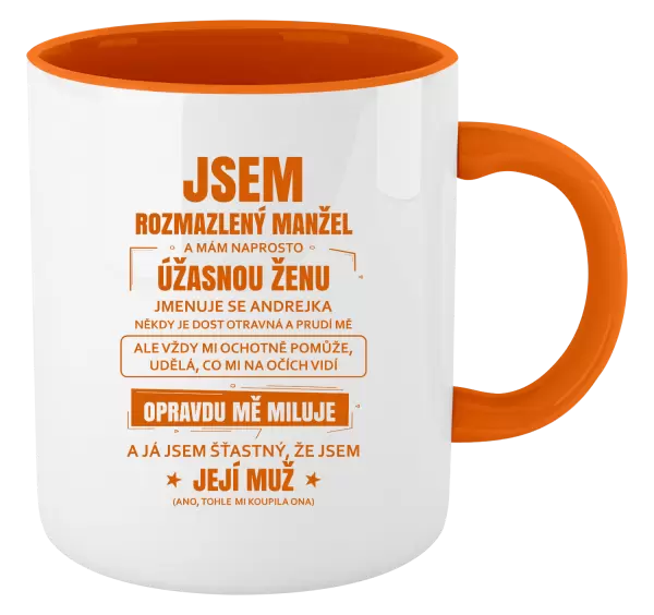 Hrnek Rozmazlený manžel