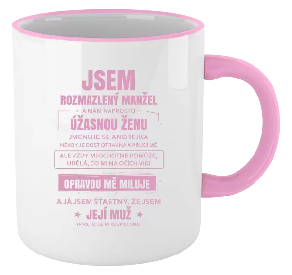 Hrnek Rozmazlený manžel