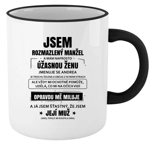 Hrnek Rozmazlený manžel