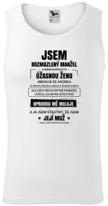 Pánské tílko Rozmazlený manžel