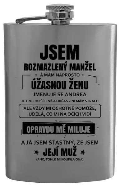 Placatka Rozmazlený manžel