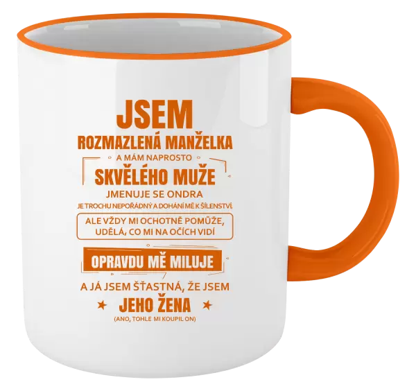 Hrnek Rozmazlená manželka