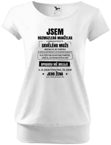 Dámské tričko Rozmazlená manželka