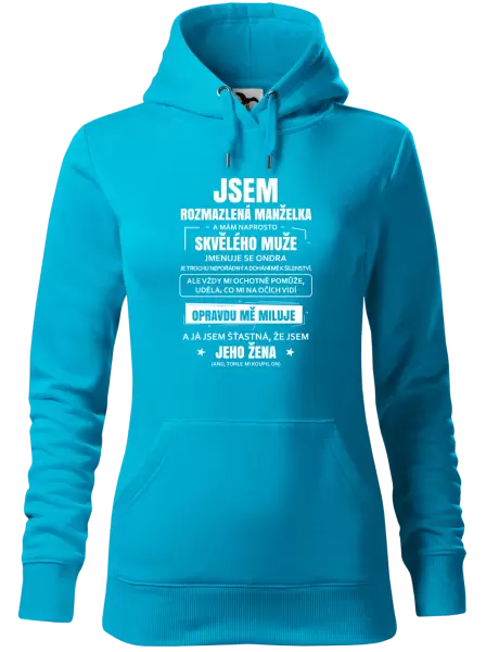 Dámská mikina Rozmazlená manželka