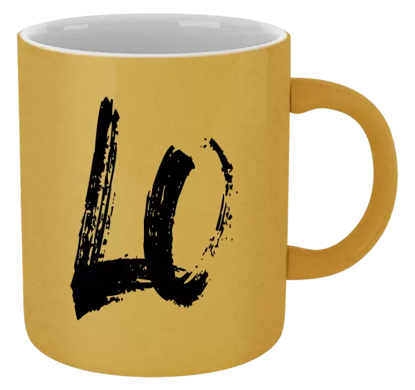 Metalický hrnek LOVE - LO