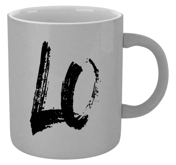 Metalický hrnek LOVE - LO