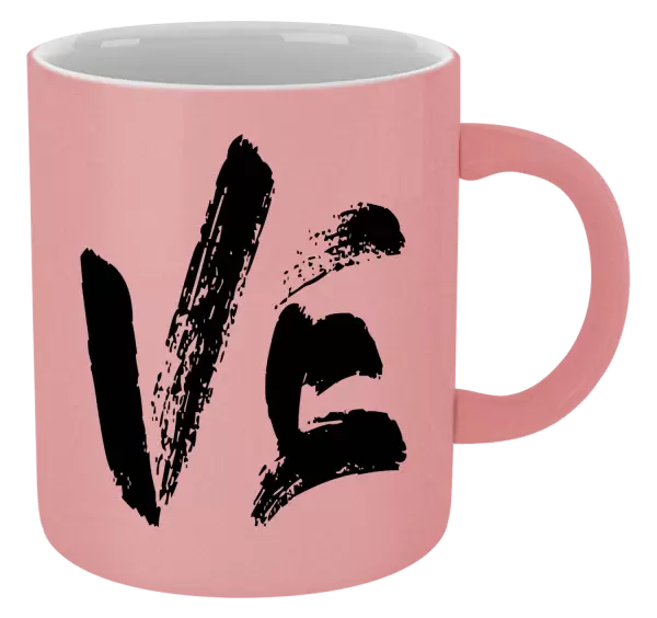 Metalický hrnek LOVE - VE