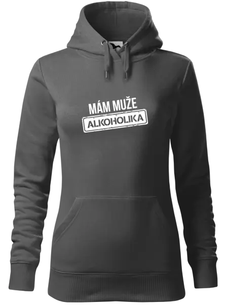 Dámská mikina Mám muže alkoholika
