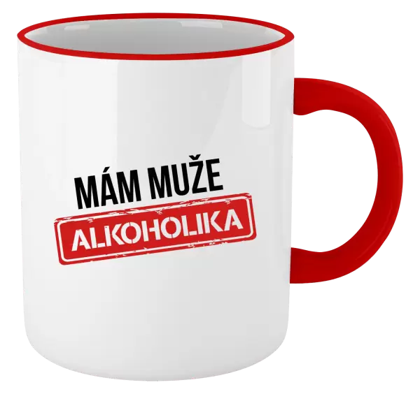 Hrnek Mám muže alkoholika