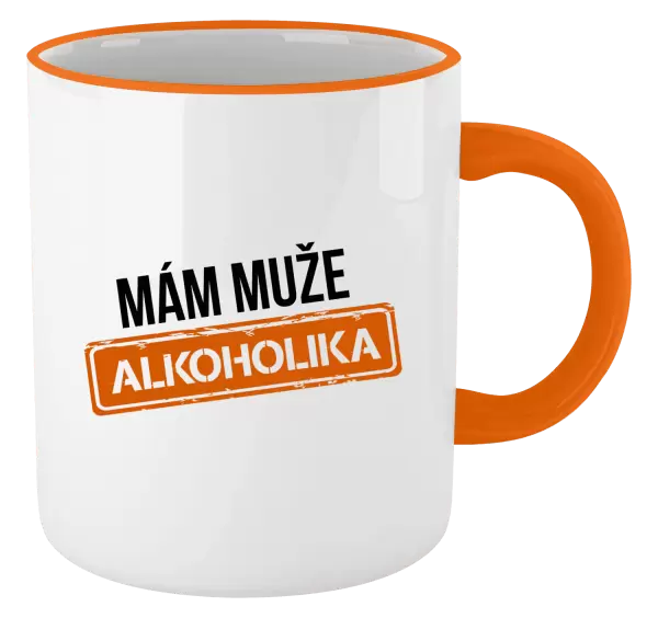 Hrnek Mám muže alkoholika