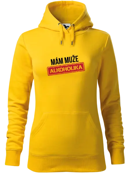 Dámská mikina Mám muže alkoholika