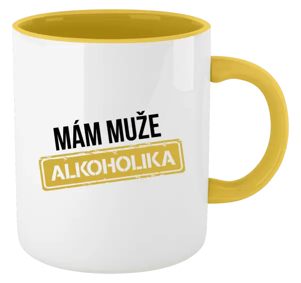 Hrnek Mám muže alkoholika