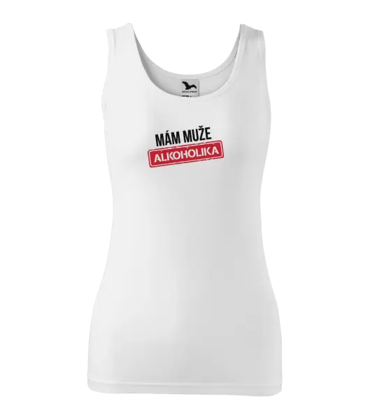 Dámské tílko Mám muže alkoholika