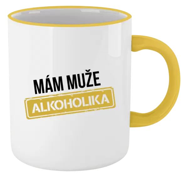 Hrnek Mám muže alkoholika