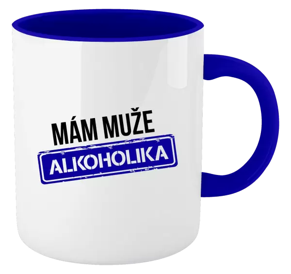 Hrnek Mám muže alkoholika