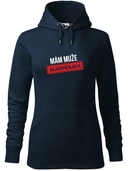 Dámská mikina Mám muže alkoholika