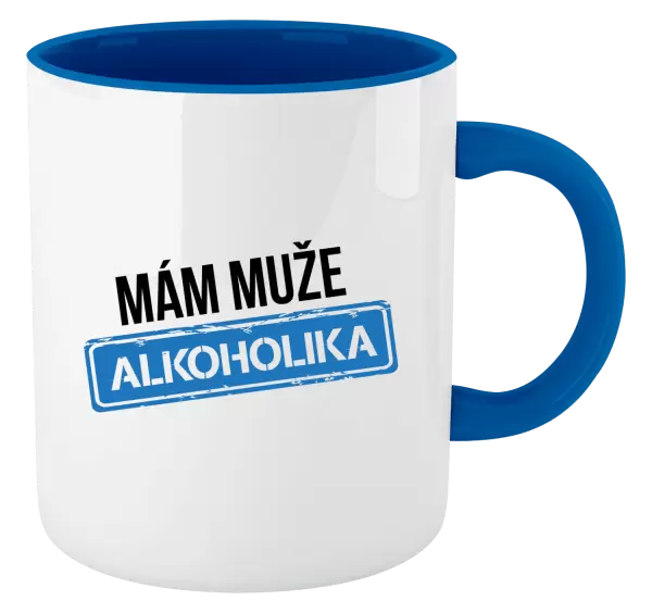Hrnek Mám muže alkoholika