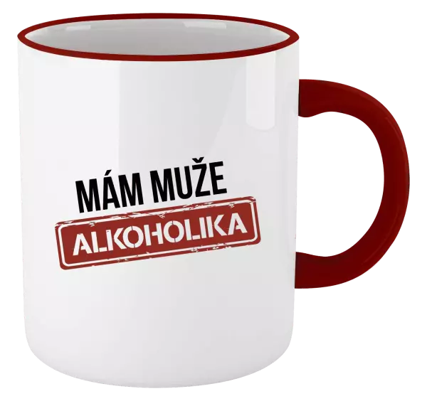 Hrnek Mám muže alkoholika